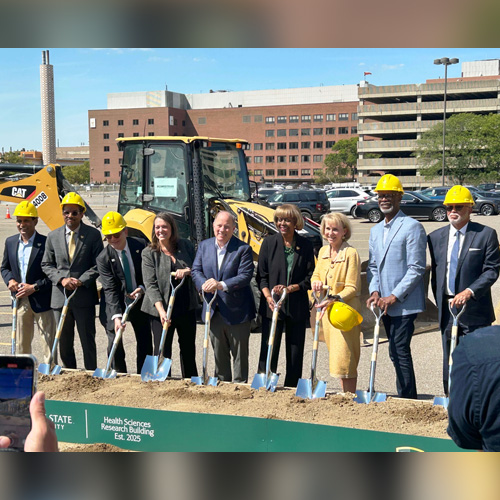 Wayne State University Celebrates Groundbreaking for $200 Million Health Sciences Research Building, Will House Oncology Research Space for Karmanos Scientists